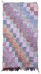 Marokkaanse Berber tapijt Boucherouite 210 x 105 cm