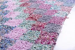 Marokkaanse Berber tapijt Boucherouite 210 x 105 cm