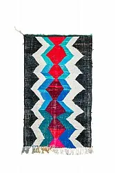 Marokkaanse Berber tapijt Boucherouite 130 x 220 cm