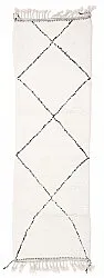Kelim Marokkaanse Berber tapijt Beni Ouarain 310 x 100 cm