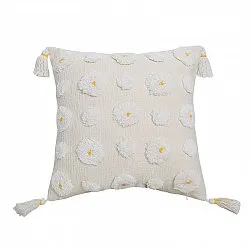 Kussensloop - Boho Flower (geel)