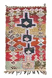 Marokkaanse Berber tapijt Boucherouite 205 x 120 cm