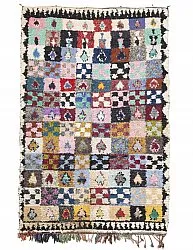 Marokkaanse Berber tapijt Boucherouite 250 x 165 cm