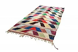 Marokkaanse Berber tapijt Boucherouite 145 x 280 cm