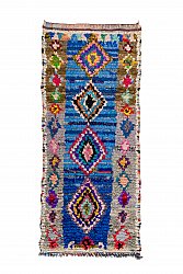 Marokkaanse Berber tapijt Boucherouite 235 x 100 cm