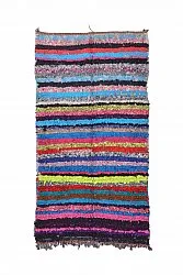 Marokkaanse Berber tapijt Boucherouite 210 x 115 cm