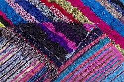 Marokkaanse Berber tapijt Boucherouite 210 x 115 cm