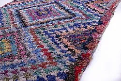 Marokkaanse Berber tapijt Boucherouite 230 x 135 cm