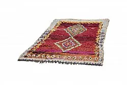 Marokkaanse Berber tapijt Boucherouite 210 x 140 cm