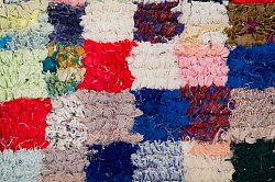 Marokkaanse Berber tapijt Boucherouite 310 x 135 cm