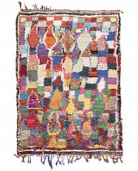 Marokkaanse Berber tapijt Boucherouite 210 x 150 cm