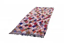 Marokkaanse Berber tapijt Boucherouite 245 x 105 cm