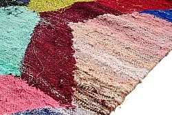 Marokkaanse Berber tapijt Boucherouite 140 x 260 cm