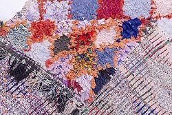 Marokkaanse Berber tapijt Boucherouite 245 x 105 cm