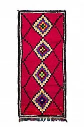 Marokkaanse Berber tapijt Boucherouite 310 x 145 cm