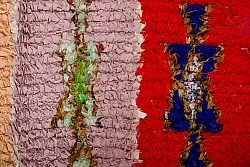 Marokkaanse Berber tapijt Boucherouite 360 x 130 cm