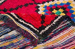 Marokkaanse Berber tapijt Boucherouite 310 x 145 cm