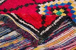 Marokkaanse Berber tapijt Boucherouite 310 x 145 cm