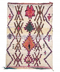 Marokkaanse Berber tapijt Boucherouite 215 x 145 cm