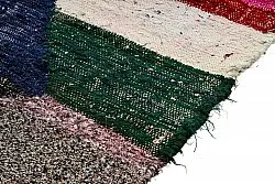 Marokkaanse Berber tapijt Boucherouite 135 x 240 cm