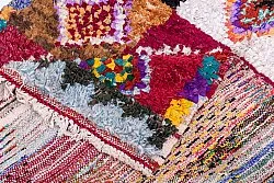 Marokkaanse Berber tapijt Boucherouite 205 x 120 cm
