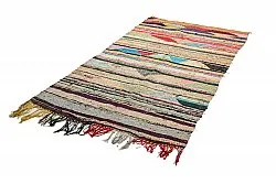 Marokkaanse Berber tapijt Boucherouite 120 x 245 cm