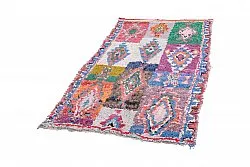 Marokkaanse Berber tapijt Boucherouite 225 x 115 cm
