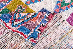 Marokkaanse Berber tapijt Boucherouite 225 x 115 cm
