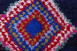 Marokkaanse Berber tapijt Boucherouite 190 x 115 cm