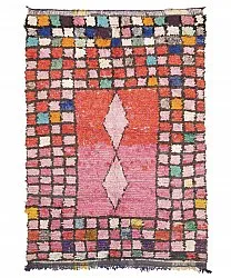 Marokkaanse Berber tapijt Boucherouite 225 x 150 cm