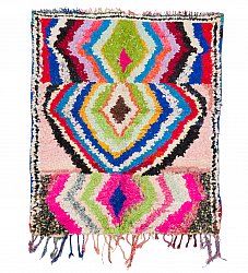 Marokkaanse Berber tapijt Boucherouite 160 x 130 cm