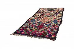 Marokkaanse Berber tapijt Boucherouite 290 x 145 cm