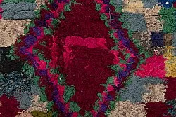 Marokkaanse Berber tapijt Boucherouite 290 x 145 cm
