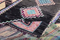 Marokkaanse Berber tapijt Boucherouite 370 x 170 cm