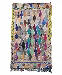Marokkaanse Berber tapijt Boucherouite 225 x 135 cm