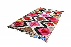 Marokkaanse Berber tapijt Boucherouite 145 x 260 cm