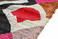 Marokkaanse Berber tapijt Boucherouite 145 x 260 cm