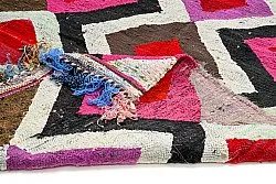 Marokkaanse Berber tapijt Boucherouite 145 x 260 cm