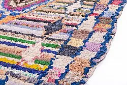 Marokkaanse Berber tapijt Boucherouite 225 x 140 cm
