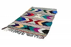 Marokkaanse Berber tapijt Boucherouite 115 x 205 cm