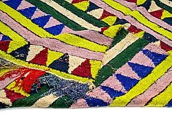 Marokkaanse Berber tapijt Boucherouite 170 x 255 cm