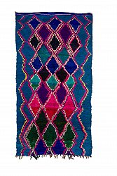 Marokkaanse Berber tapijt Boucherouite 370 x 195 cm