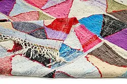 Marokkaanse Berber tapijt Boucherouite 135 x 275 cm