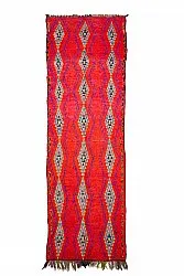 Marokkaanse Berber tapijt Boucherouite 440 x 135 cm