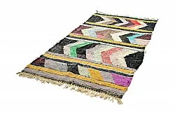 Marokkaanse Berber tapijt Boucherouite 130 x 260 cm