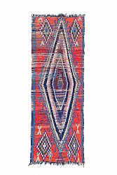 Marokkaanse Berber tapijt Boucherouite 255 x 90 cm