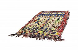 Marokkaanse Berber tapijt Boucherouite 180 x 115 cm
