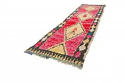 Marokkaanse Berber tapijt Boucherouite 390 x 150 cm