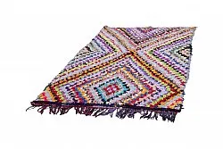 Marokkaanse Berber tapijt Boucherouite 225 x 140 cm
