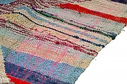 Marokkaanse Berber tapijt Boucherouite 145 x 295 cm